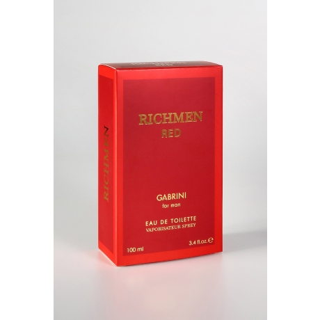 Туалетная вода для мужчин Gabrini Richmen Red 100 мл, изображение 2