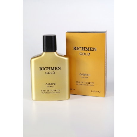 Туалетная вода для мужчин Gabrini Richmen Gold 100 мл, изображение 2